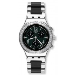 Kaufen Sie Swatch Unisexuhr Irony Chrono Made In Black YCS118G Chronograph