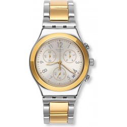 Swatch Unisexuhr Irony Chrono Dreamnight Golden YCS590G Chronograph