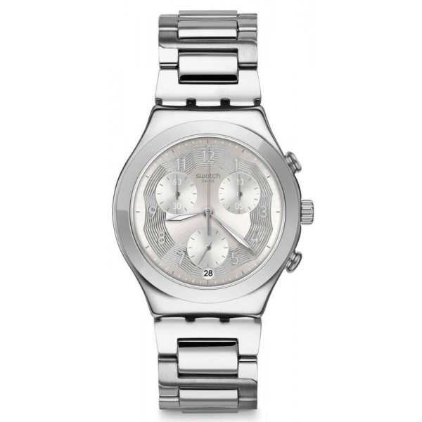 Swatch Unisexuhr Irony Chrono Silver Ring YCS604G Chronograph kaufen