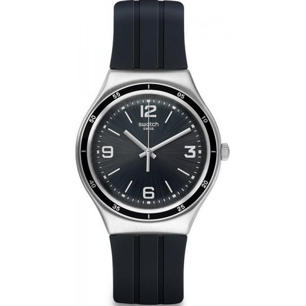 Buy Swatch Men's Watch Irony Big Shiny Black YGS132