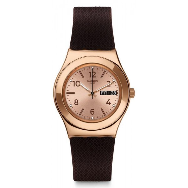 Купить Swatch Женские Часы Irony Medium Brownee YLG701