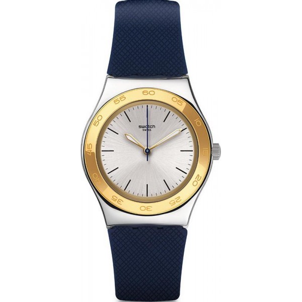 Swatch Damenuhr Irony Medium Blue Push YLS191 kaufen