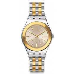 Kaufen Sie Swatch Damenuhr Irony Medium Goldensilver YLS207G