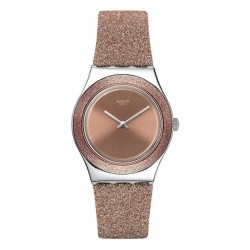Swatch Damenuhr Irony Medium Rose Sparkle YLS220
