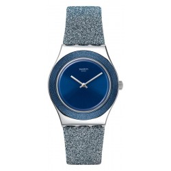 Swatch Damenuhr Irony Medium Blue Sparkle YLS221 kaufen