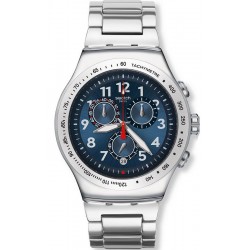 Swatch Мужские Часы Irony Chrono Blue Maximus YOS455G Хронограф