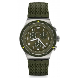 Купить Swatch Мужские Часы Irony Chrono Runforest YOS461 Хронограф