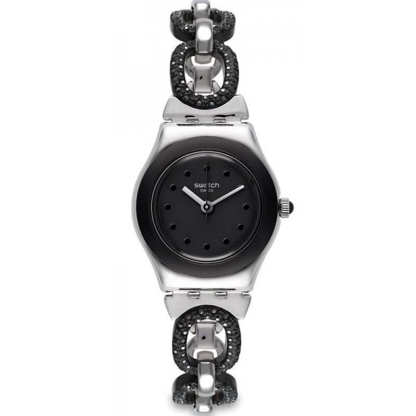 Swatch Damenuhr Irony Lady Black Glitter YSS293G kaufen