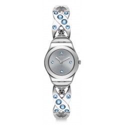 Swatch Damenuhr Irony Lady Silver Hug YSS332G