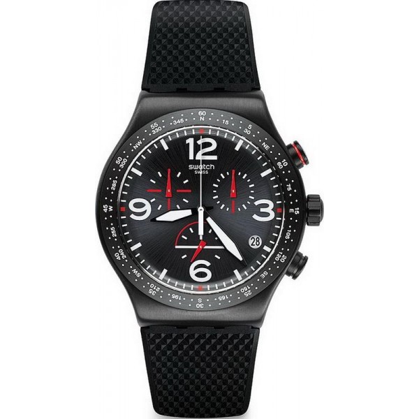 Kaufen Sie Swatch Herrenuhr Irony Chrono Black Is Back YVB403 Chronograph