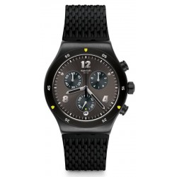 Купить Swatch Мужские Часы Irony Chrono Darkbark YVB406 Хронограф