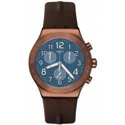Reloj Hombre Swatch Irony Chrono Back To Copper YVC100 Cronógrafo