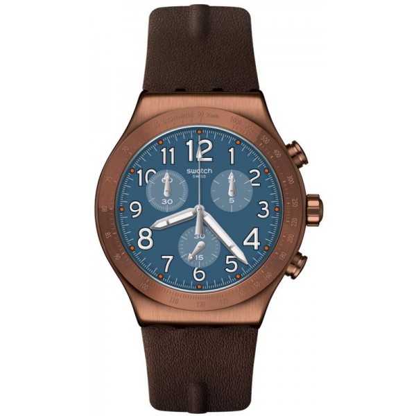Swatch Herrenuhr Irony Chrono Back To Copper YVC100 Chronograph kaufen
