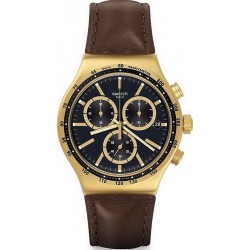 Men's Swatch Watch Irony Chrono V'Dome YVG401 Chronograph