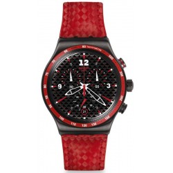 Reloj Hombre Swatch Irony Chrono Rosso Fuoco YVM401 Cronógrafo