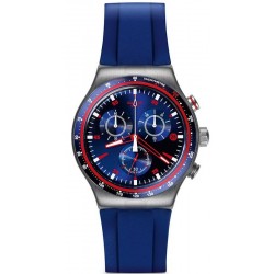 Купить Swatch Мужские Часы Irony Chrono Hookup YVS417 Хронограф