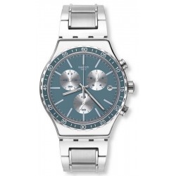 Kaufen Sie Swatch Unisexuhr Irony Chrono Ironfreeze YVS438G Chronograph