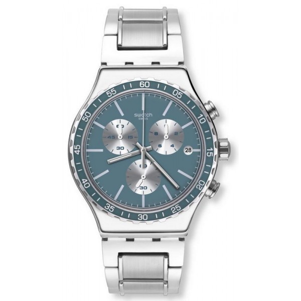 Kaufen Sie Swatch Unisexuhr Irony Chrono Ironfreeze YVS438G Chronograph