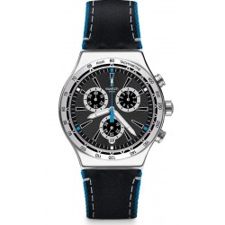Купить Swatch Мужские Часы Irony Chrono Blue Details YVS442 Хронограф