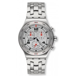Kaufen Sie Swatch Unisexuhr Irony Chrono Silver Again YVS447G Chronograph