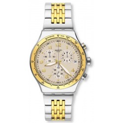 Swatch Unisexuhr Irony Chrono Casual Chic YVS467G Chronograph