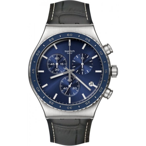 Swatch Herrenuhr Irony Chrono Cobalt Lagoon YVS496 Chronograph kaufen