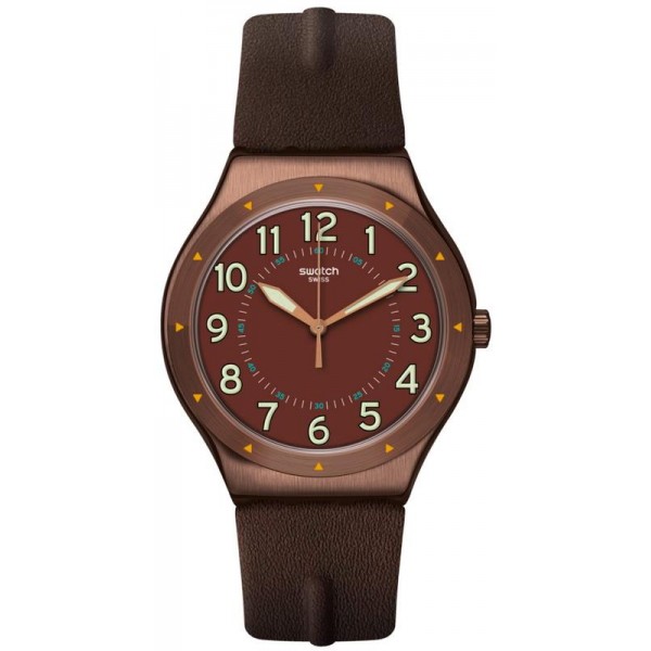 Swatch Herrenuhr Irony Big Classic Copper Time YWC100 kaufen