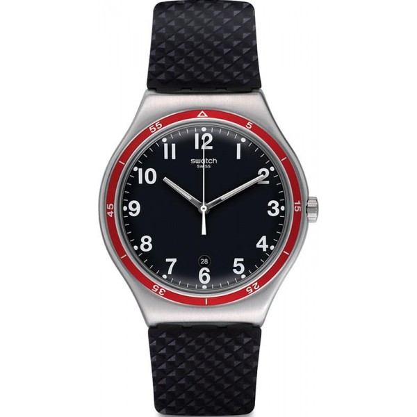 Buy Swatch Men's Watch Irony Big Classic Red Wheel YWS417
