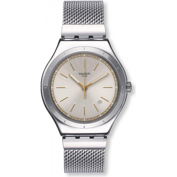 Buy Swatch Men's Watch Irony Big Classic Mesh-Up YWS419G