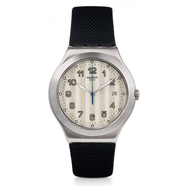 Kaufen Sie Swatch Herrenuhr Irony Big Classic Côtes Silver YWS437
