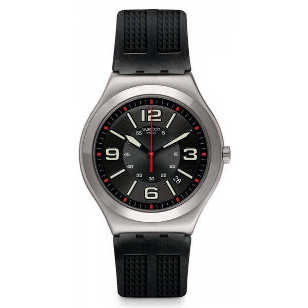 Comprar Reloj Hombre Swatch Irony Big Classic Black Grid YWS444
