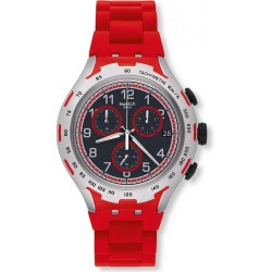 Купить Swatch Мужские Часы Irony Xlite Red Attack YYS4018AG Хронограф