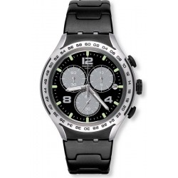 Купить Swatch Мужские Часы Irony Xlite Night Attack YYS4026AG Хронограф